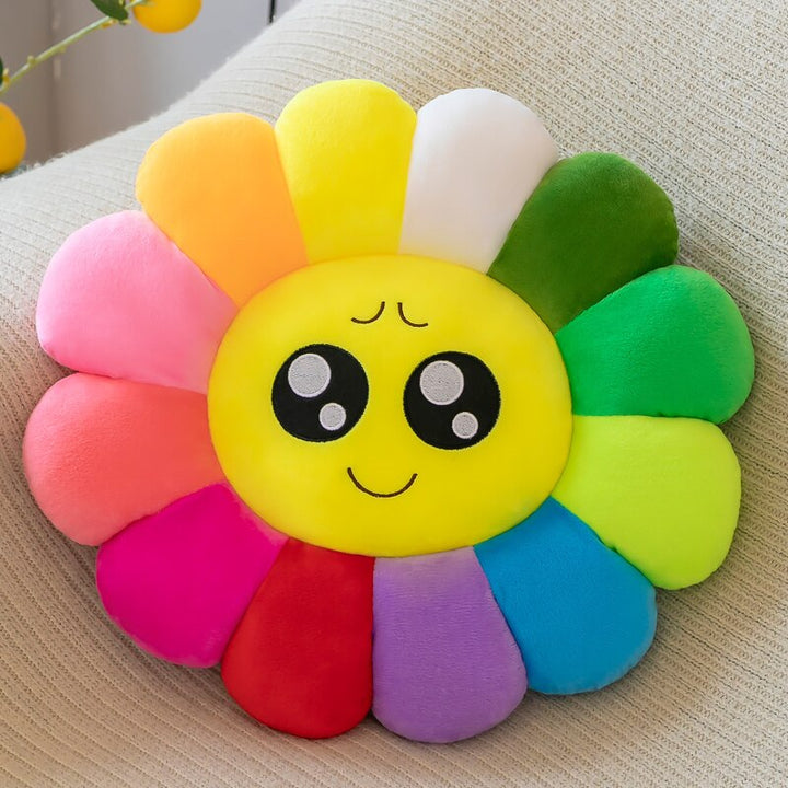 BowLift | Colorful Sunflower Plush Comfy Seat Cushion