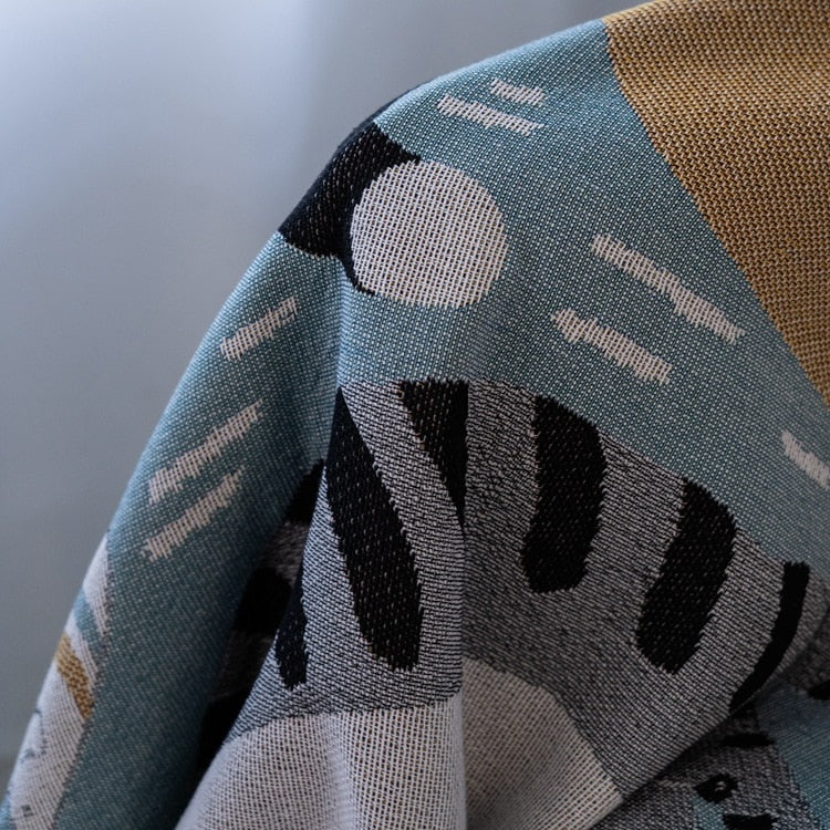 BowLift | Vintage Pumpkin Sofa Cover Blanket