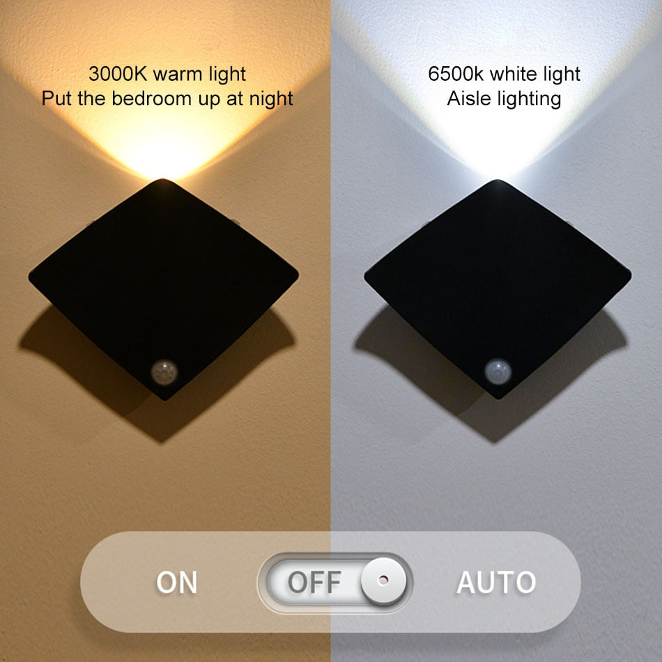 BowLift | Motion Sensor Wireless Indoor Wall Lamp