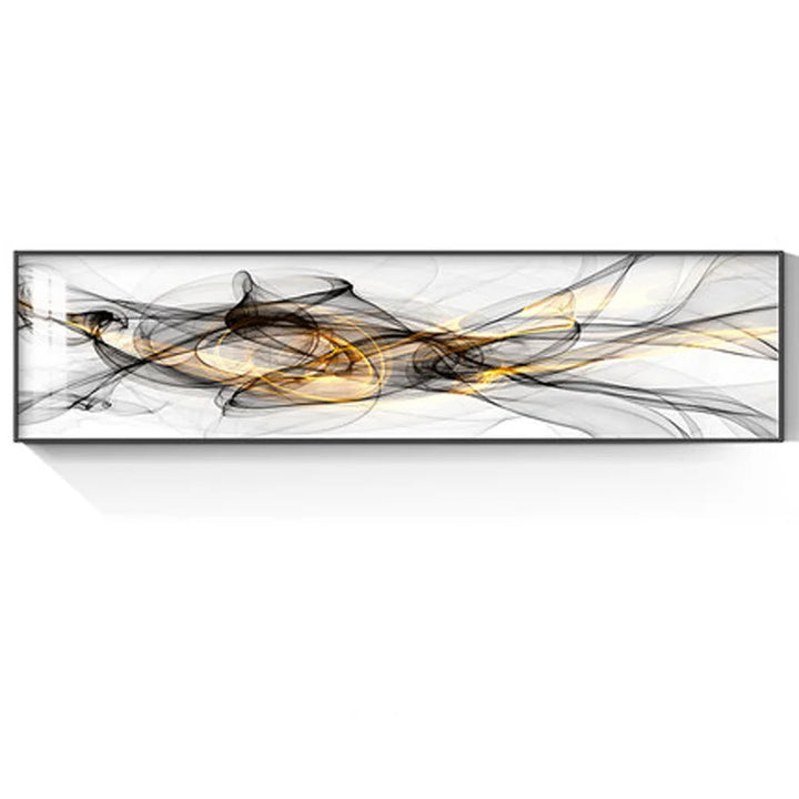 Flowing Vibes Abstract Wall Art Fine Art Canvas Prints Wide Format Pictures For Living Room Above Sofa Pictures For Above The Bed | Bowlift