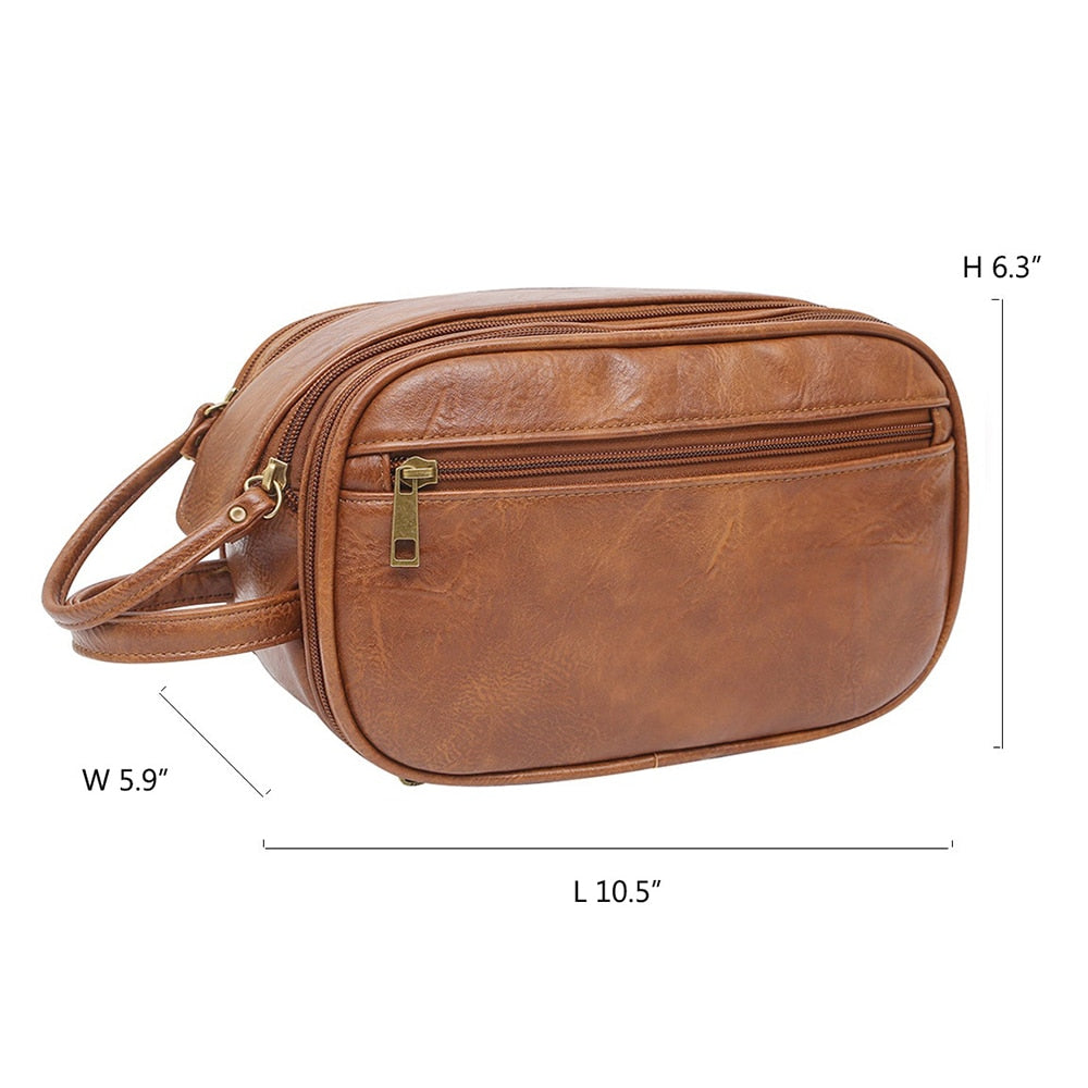 Mermaid Dream Waterproof Leather Travel Makeup Storage Bag | Bowlift