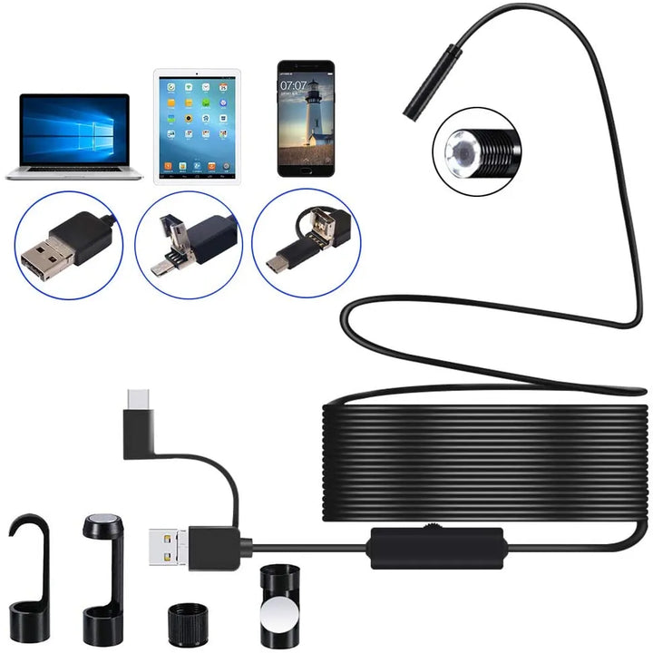 BowLift | USB Endoscope Waterproof Inspection Camera