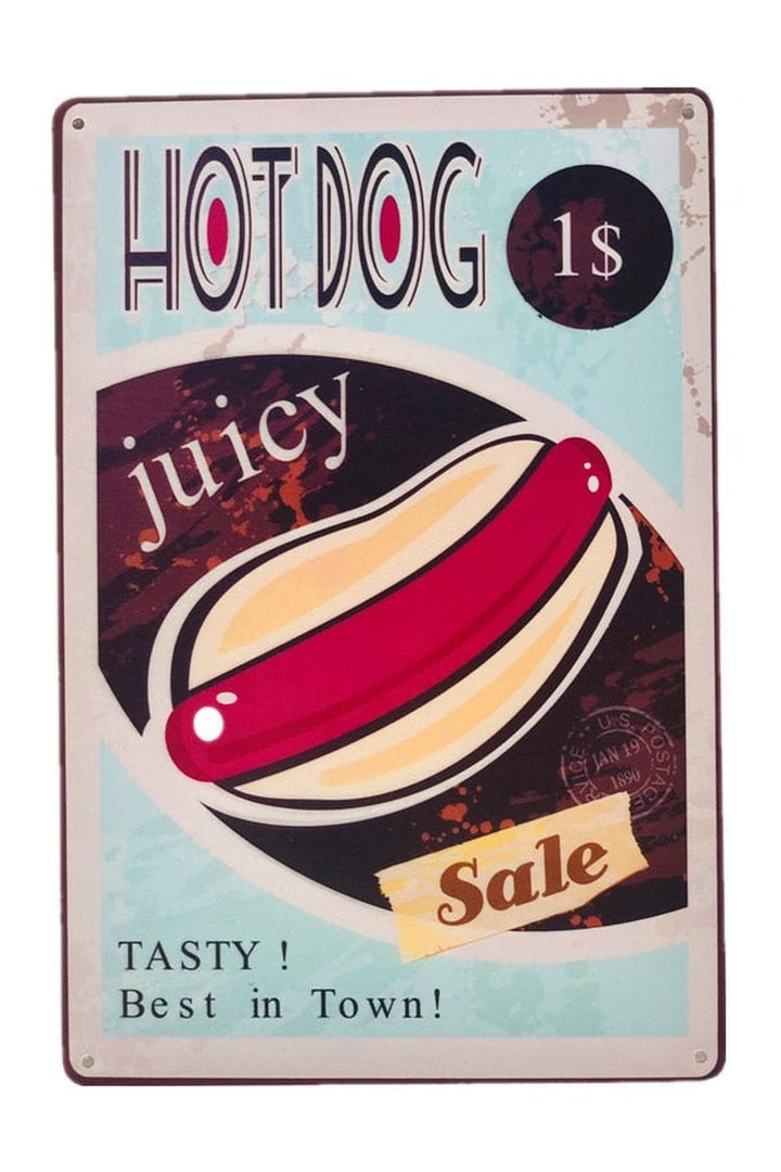 Food Theme Metal Poster | Bowlift