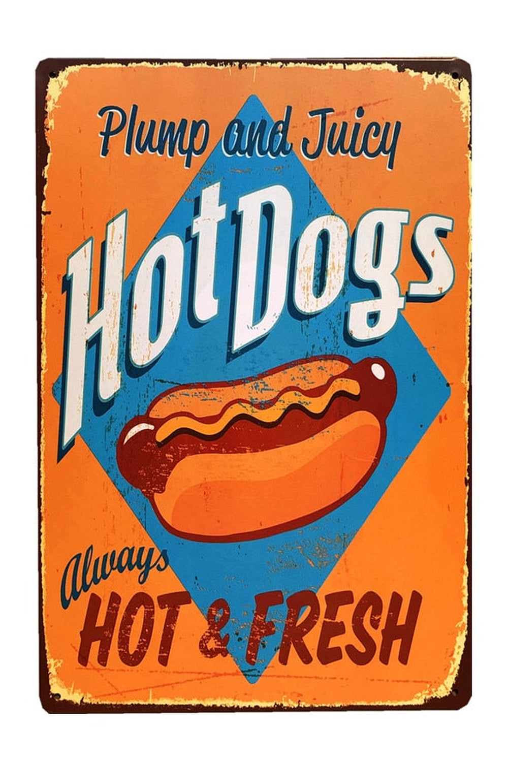 Food Theme Metal Poster | Bowlift