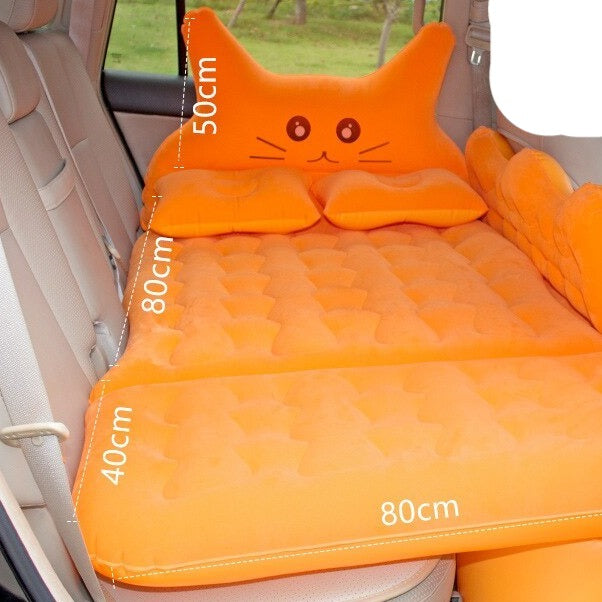 BowLift | Cat Inflatable Car Back Seat Bed