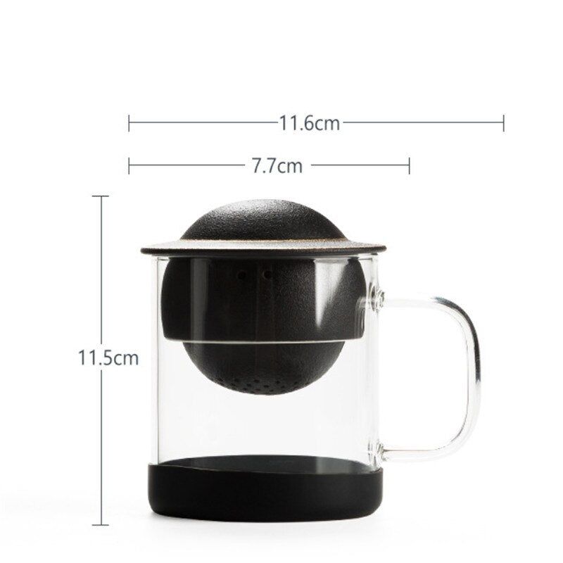 BowLift | Cosmic Orbit Brew Ceramic Teapot