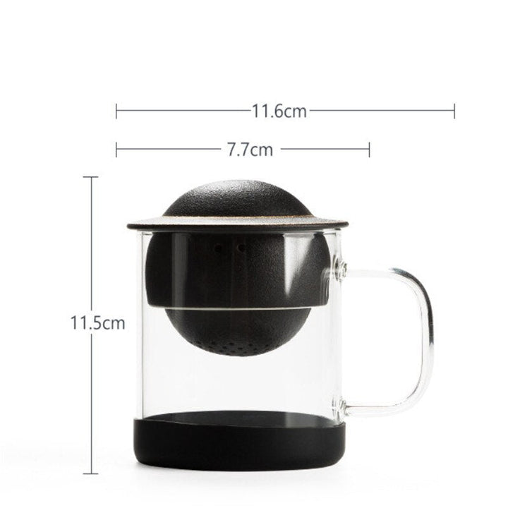 BowLift | Cosmic Orbit Brew Ceramic Teapot