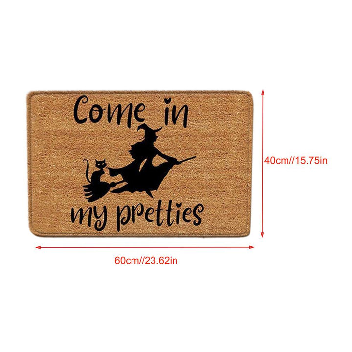 Scary Halloween Decorative Door Mats | Bowlift