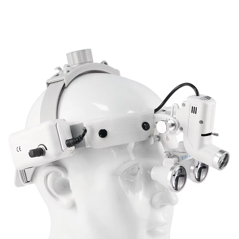 BowLift | ProVision 5W LED Dental & Surgical Headlamp with 3.5X Magnifying Binocular Loupes