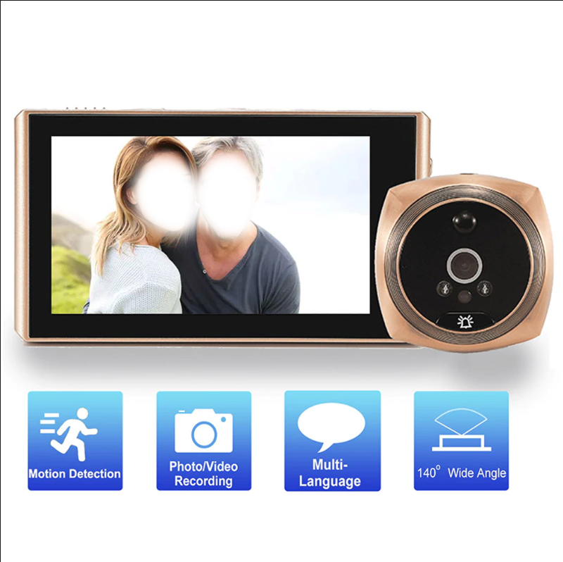 BowLift | Smart Motion Detector Door Peephole Camera
