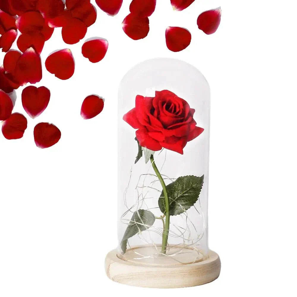 BowLift | Eternal Rose in Glass Dome with LED Lights