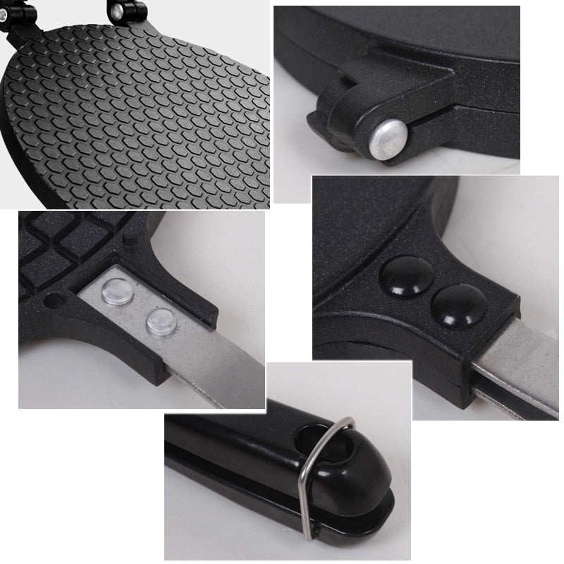 WaffleMaster Pan – Handy Waffle & Omelet Maker Bowlift