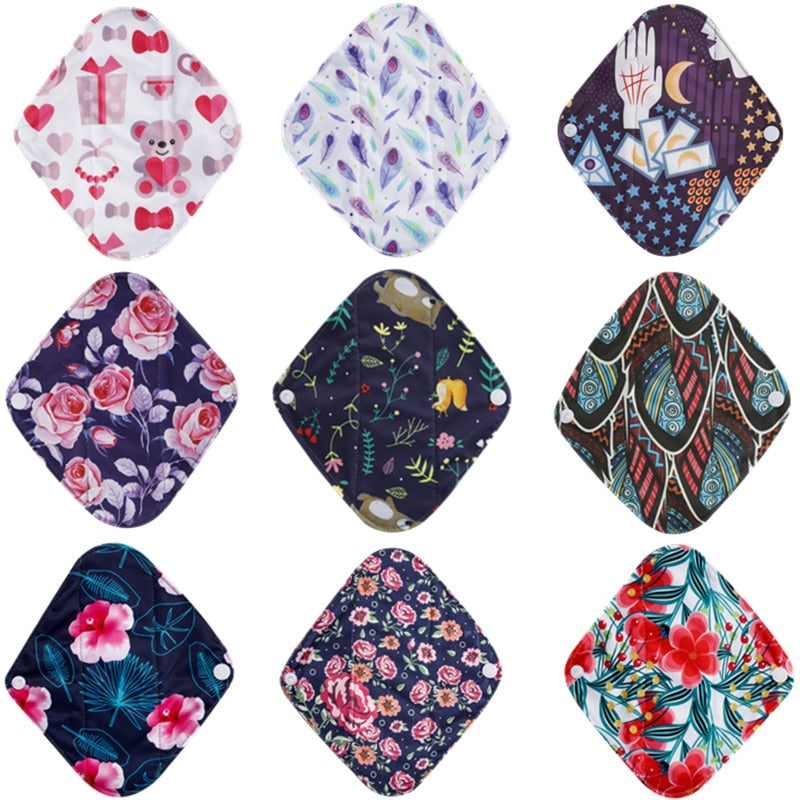 BowLift | 10Pcs Reusable Pads - Organic Period Reusable Pads