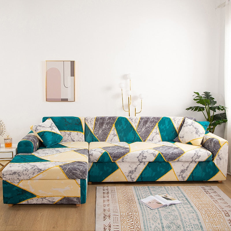 Modern Non-slip Colorful Elastic Sofa Cover | Bowlift