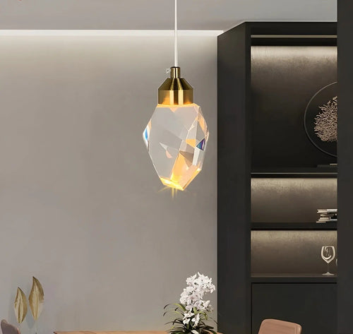 BowLift | Luxurious Crystal Chandelier with LED Lighting - CrystalElegance