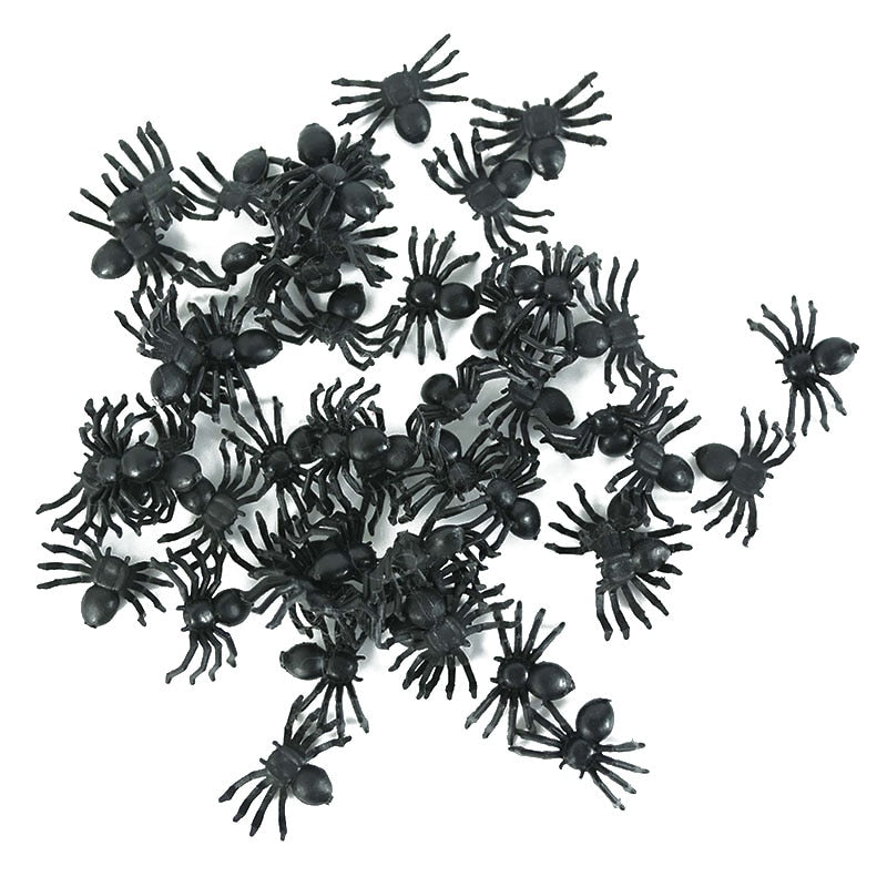 BowLift | 50Pcs Luminous Glowing Spiders Halloween Decoration