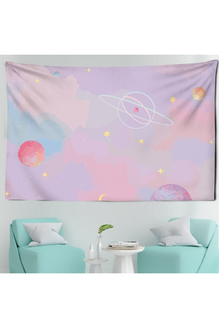 Pink Wall Tapestry | Bowlift
