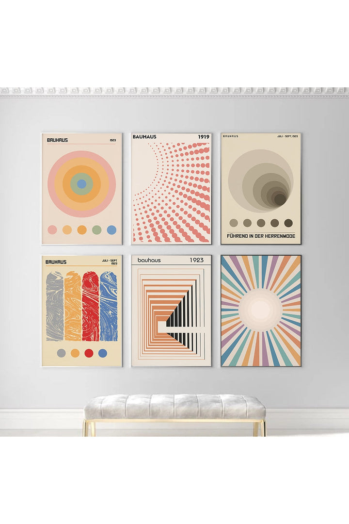 Geometric Canvas Poster | Bowlift