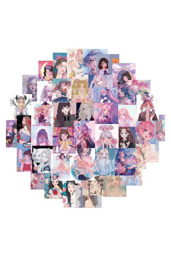 Girls Theme Sticker Set | Bowlift