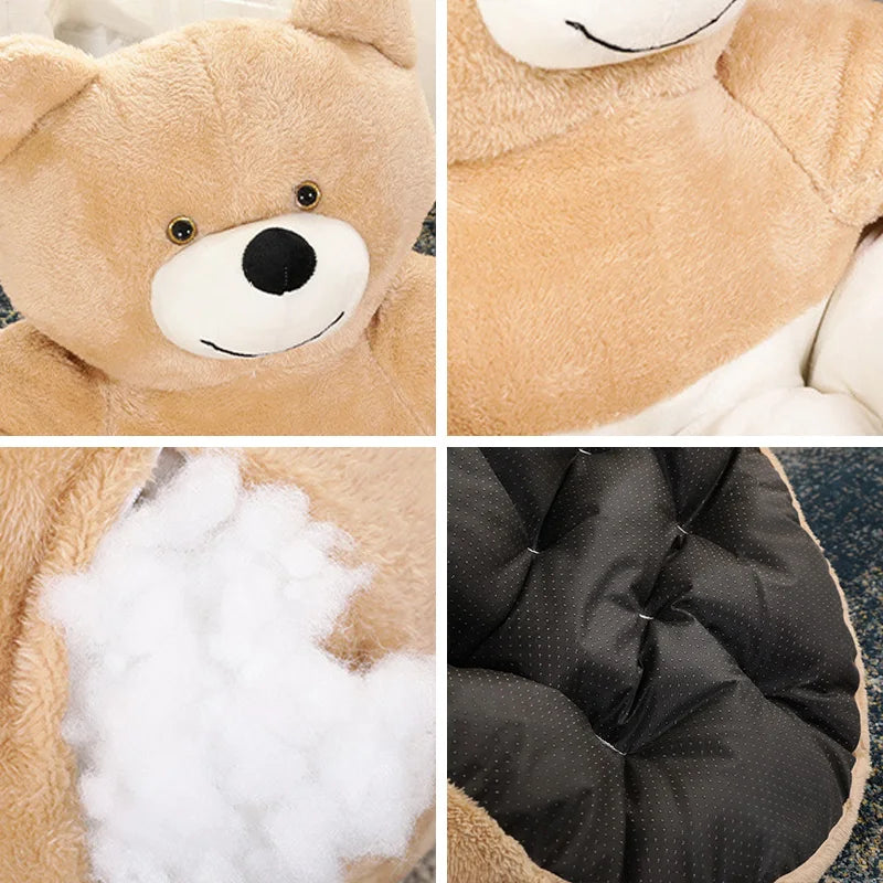 Samiya – Luxury Plush Cat Bed for Sleeping Comfort Bowlift