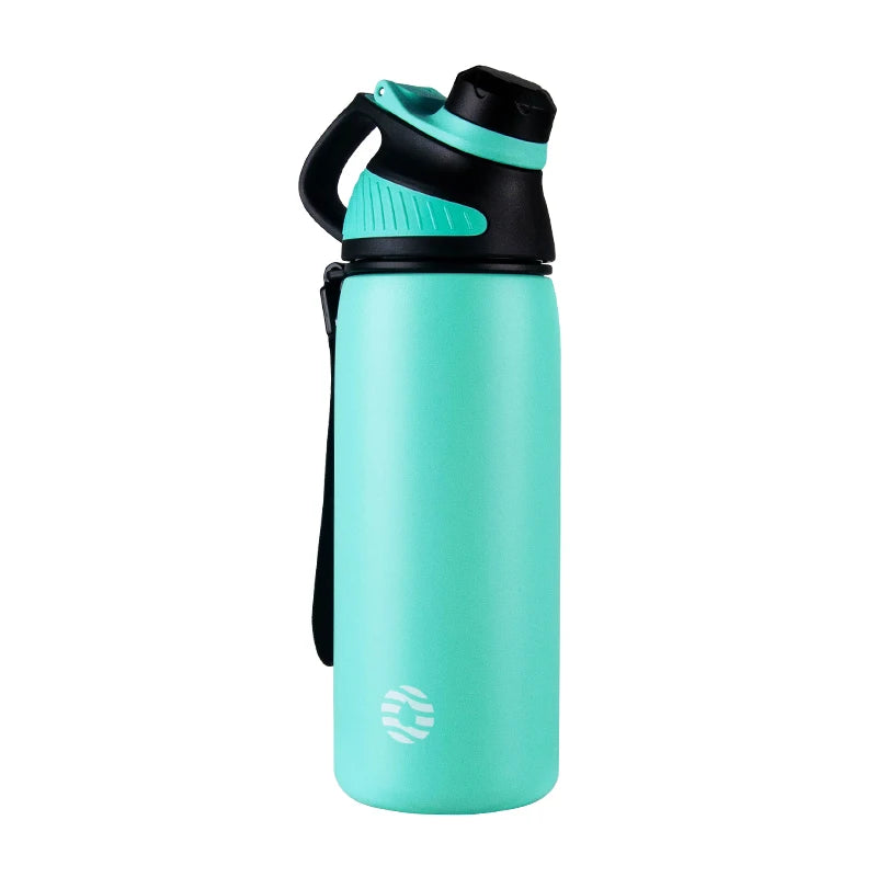 Stainless steel vacuum bottle 1000 ml with magnetic lid | Bowlift