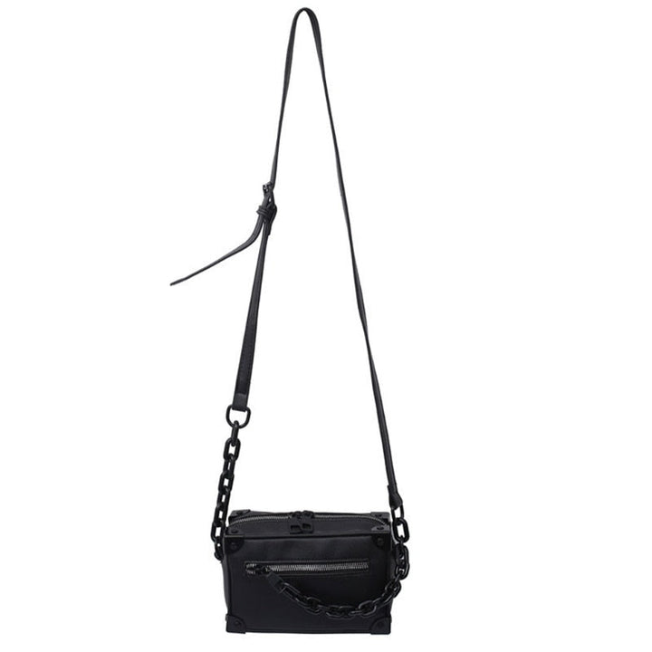 BowLift | Unisex Crossbody Chain Leather Messenger Bag