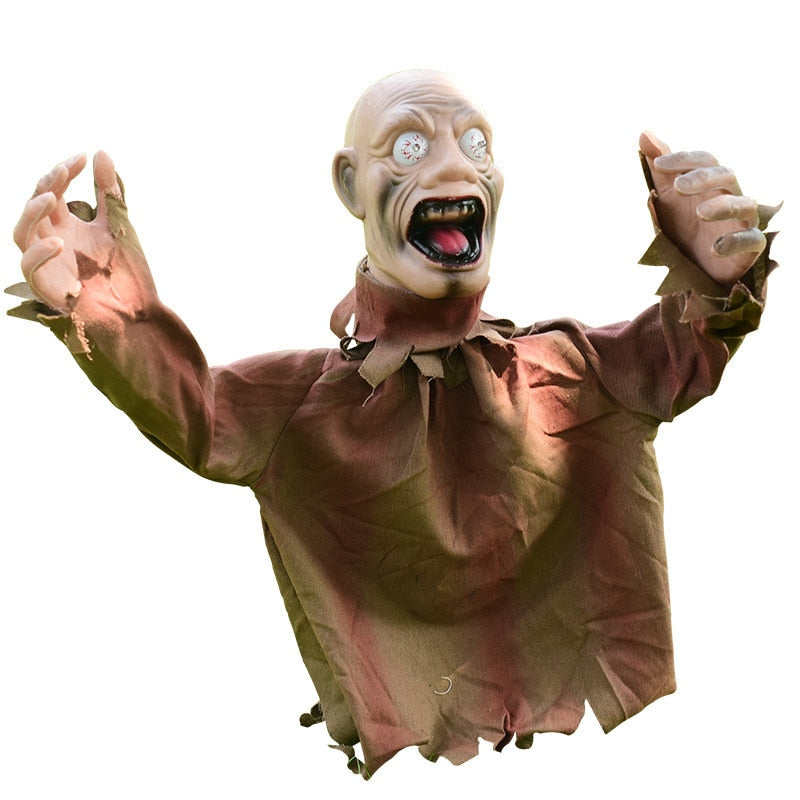 BowLift | Scary Screaming Zombie Garden Halloween Decoration