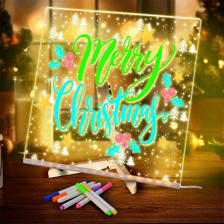 BowLift | Kiddli LED Drawing Board – Reusable Writing Board with Light Pen