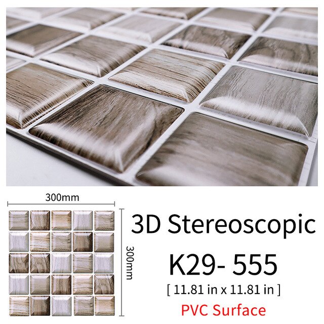 BowLift | 3D Self-Adhesive Cobblestone Wall Stickers