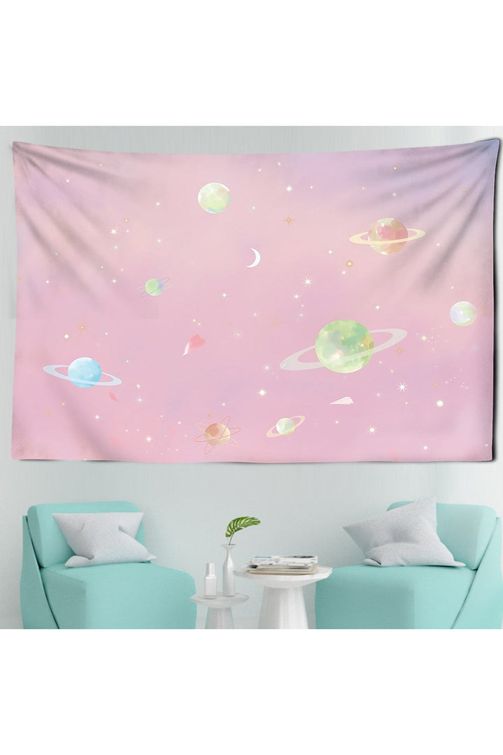 Pink Wall Tapestry | Bowlift