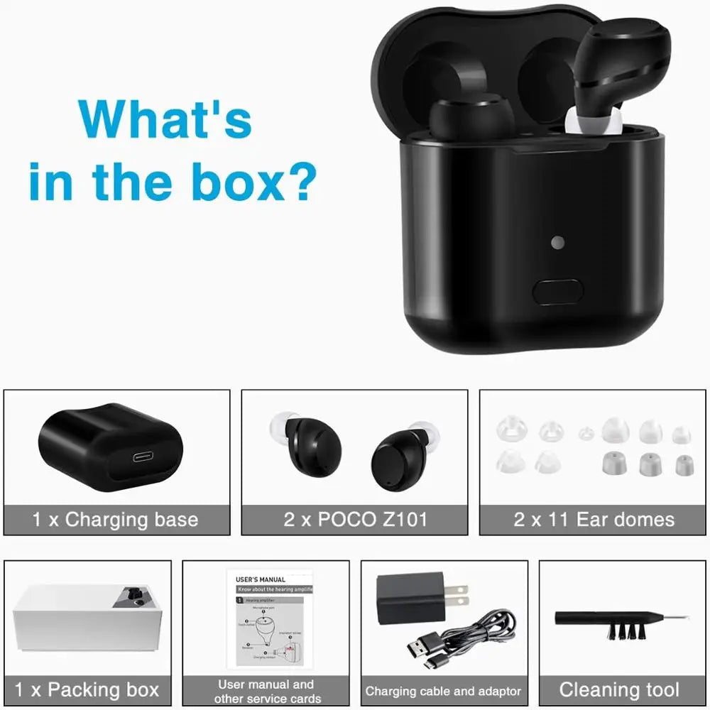 BowLift | Rechargeable CIC Hearing Aid – ClearTone