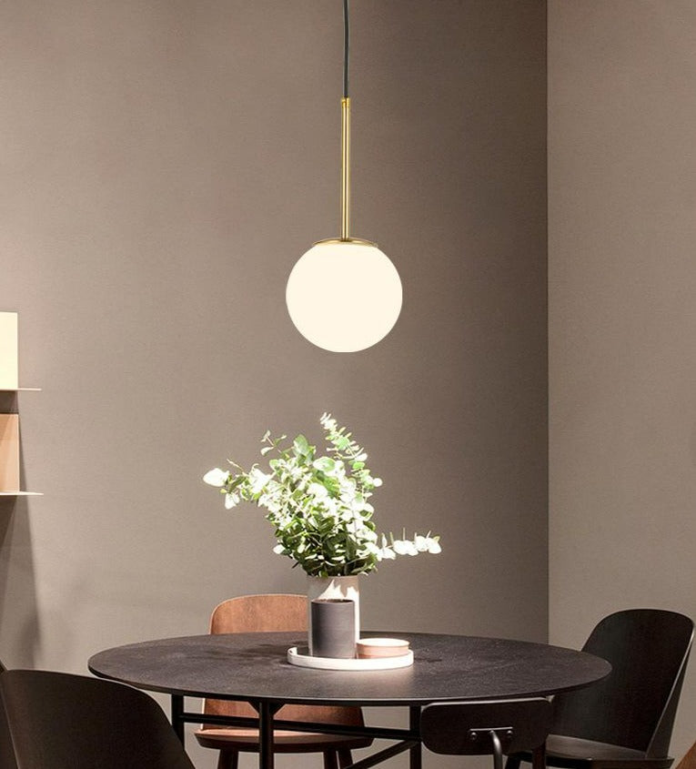 Modern Nordic Glass Pendant Lamps | Bowlift
