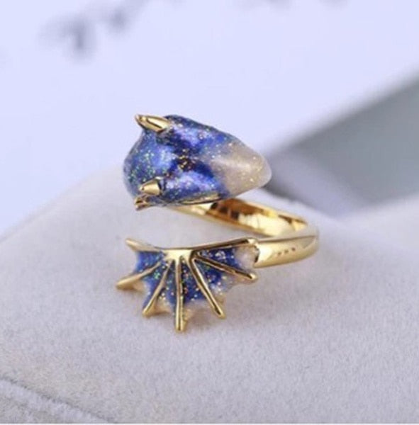 BowLift | Dragon Inspired Adjustable Colorful Ring