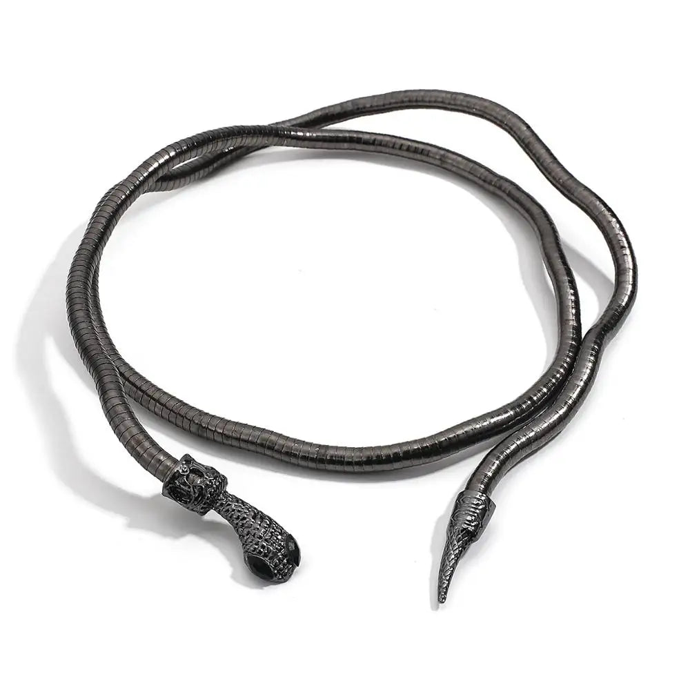 BowLift | Snake Wrap Bold Dual Necklace