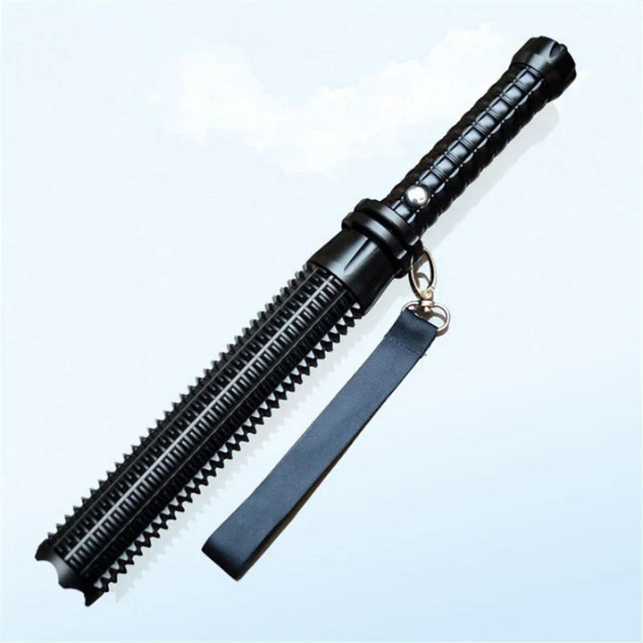 Tactical Rechargeable Flashlight Telescopic Self Defense Stick | Bowlift