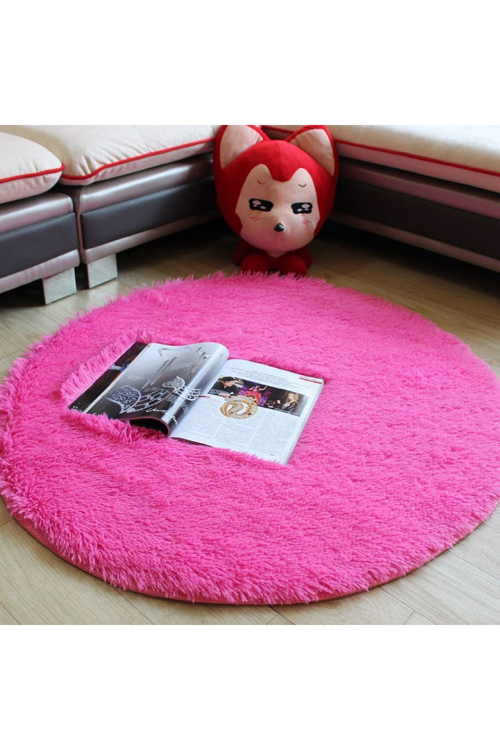 Rainbow Fluffy Carpet | Bowlift