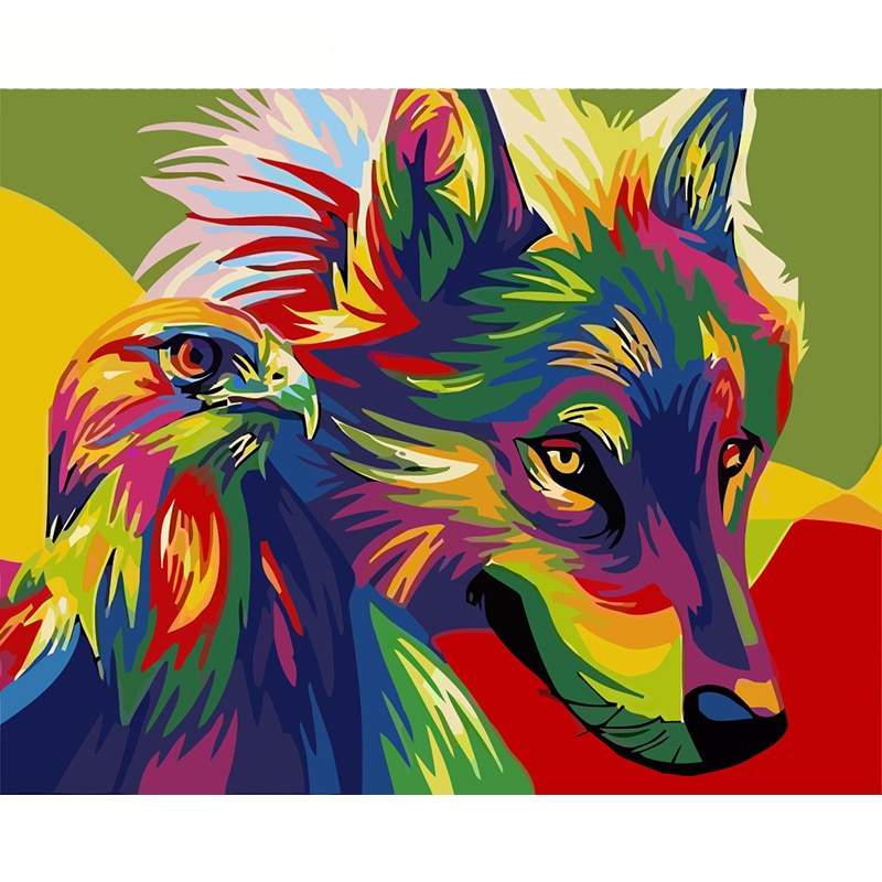 BowLift | Animal portrait (Painting by numbers)
