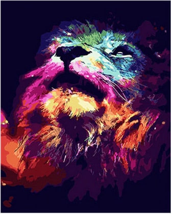BowLift | Animal portrait (Painting by numbers)