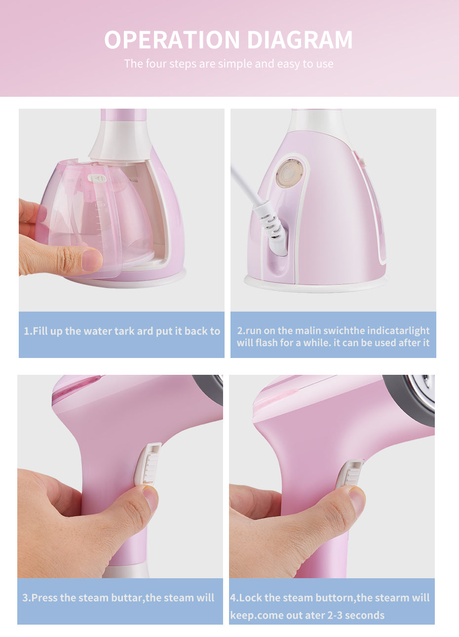 BowLift | Portable Mini Iron Steamer