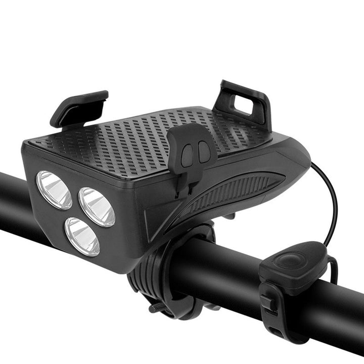 BowLift | RideLight 4-in-1 Bike Light | Power Bank, Phone Holder & Horn | 400 Lumens Waterproof Light