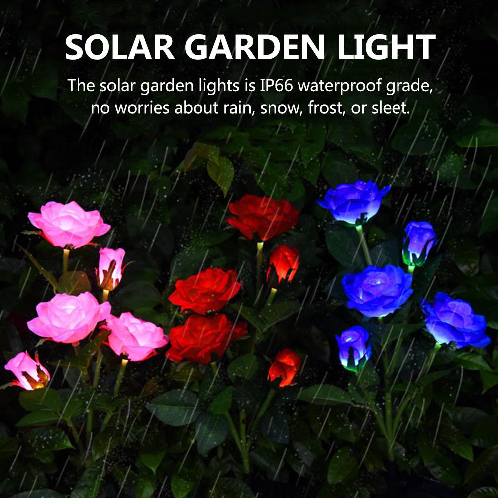 LED Solar Rose Decorative Light | Bowlift
