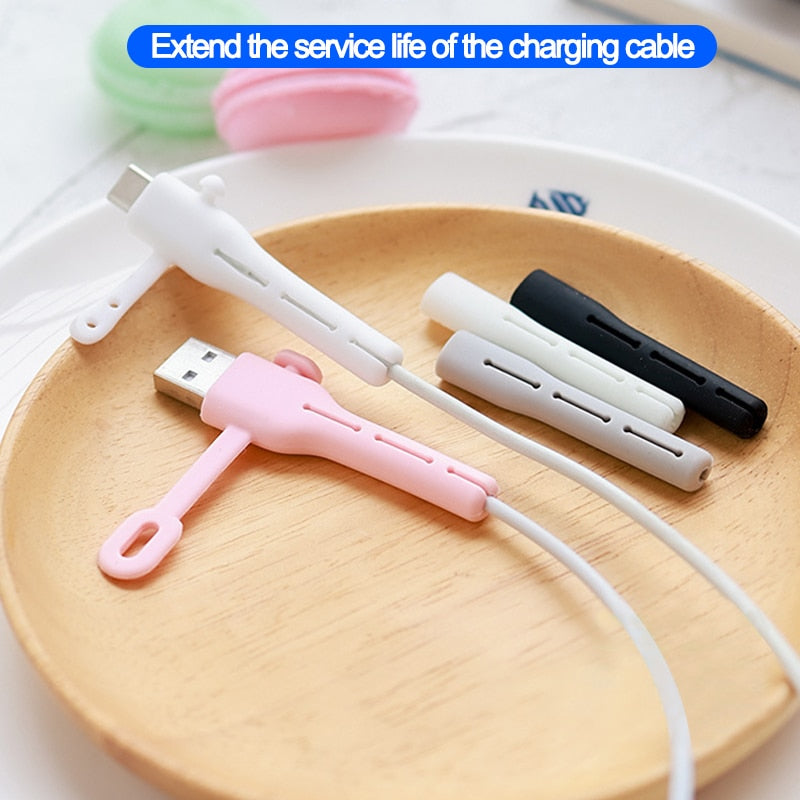 BowLift | Silicone Cable Cord Protector Clip