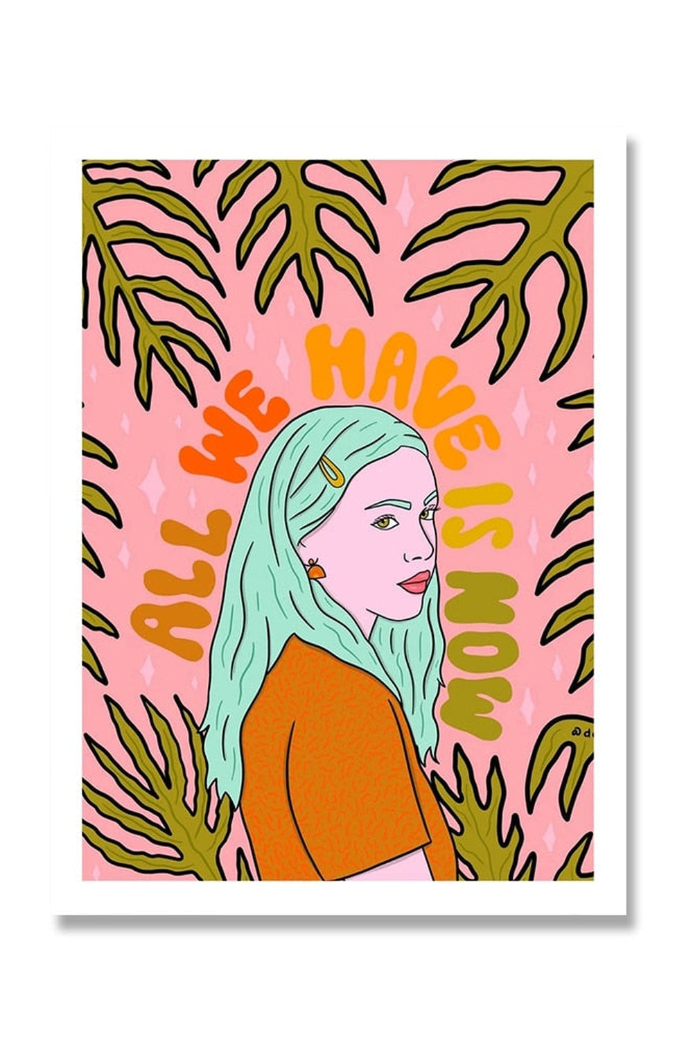 Girl Inspirational Poster | Bowlift