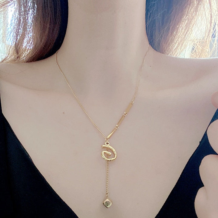 BowLift | Charming Initials Letter Necklace