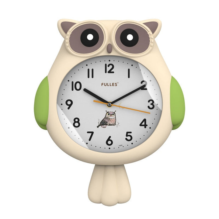 BowLift | Cute Midnight Owl Wall Clock