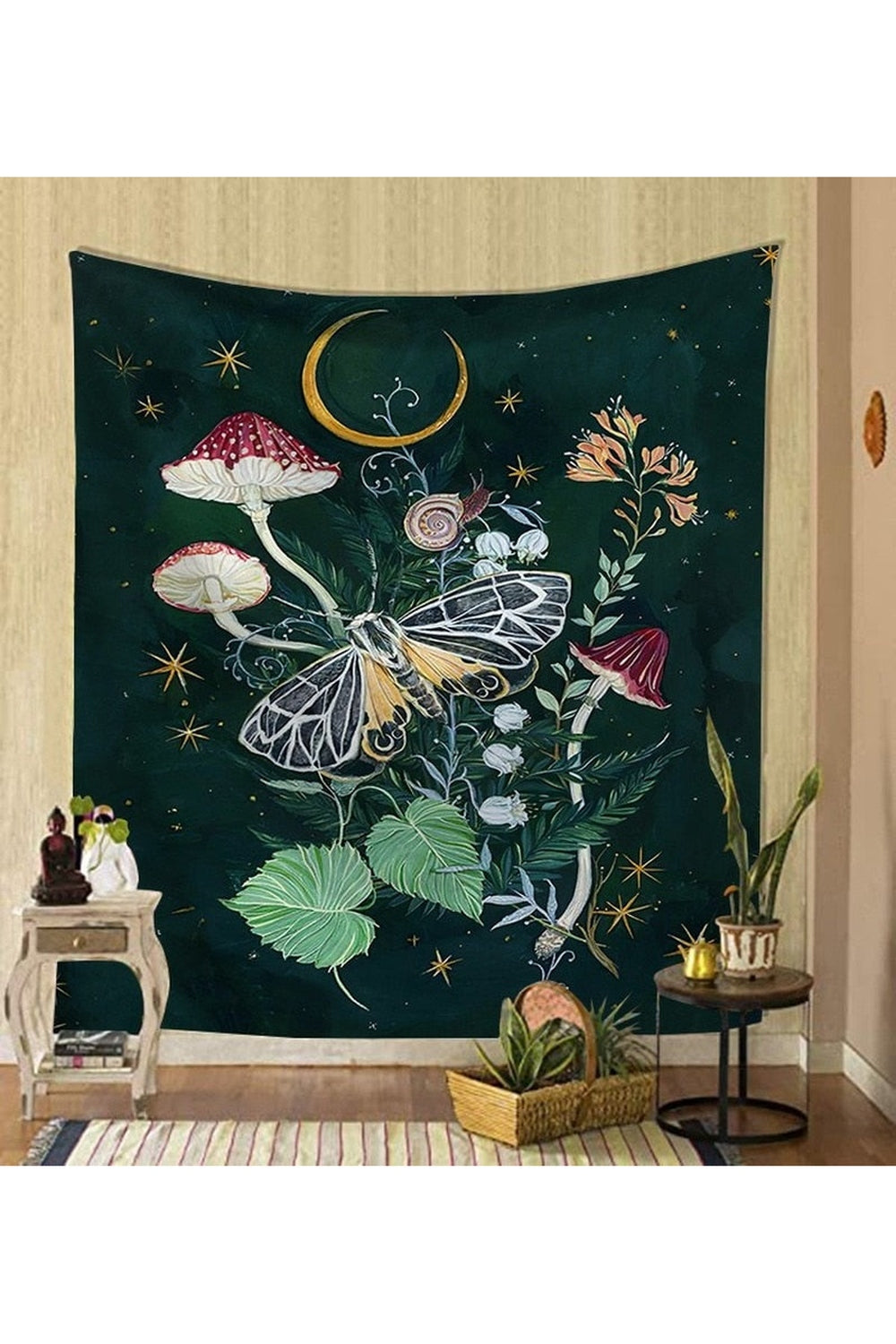 Mushroom Wall Tapestry | Bowlift