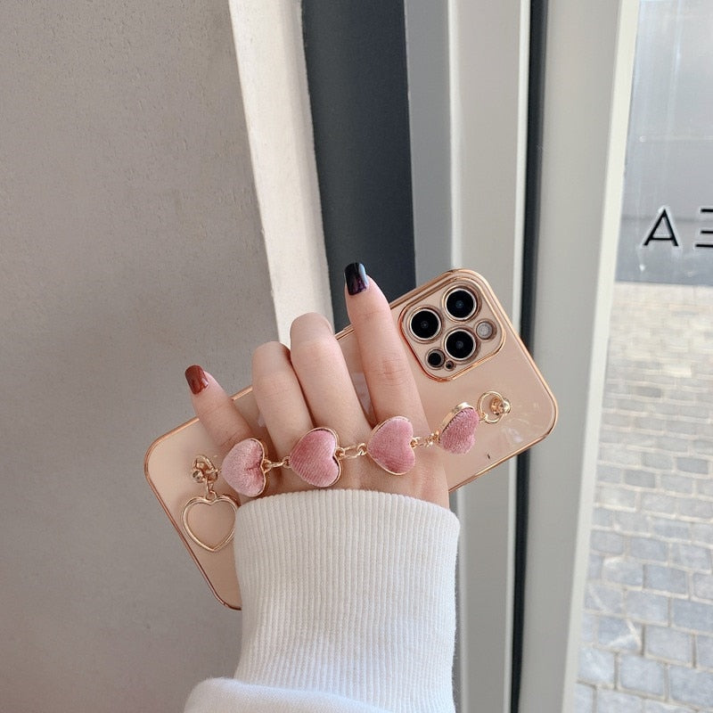 BowLift | Precious Metal Heart iPhone Case