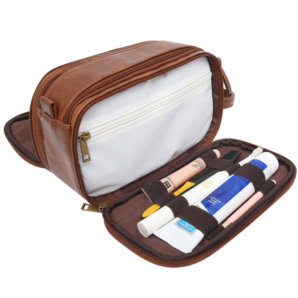 BowLift | Mermaid Dream Waterproof Leather Travel Makeup Storage Bag