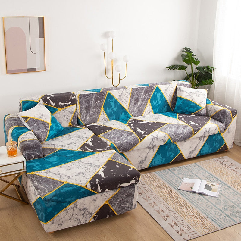Modern Non-slip Colorful Elastic Sofa Cover | Bowlift