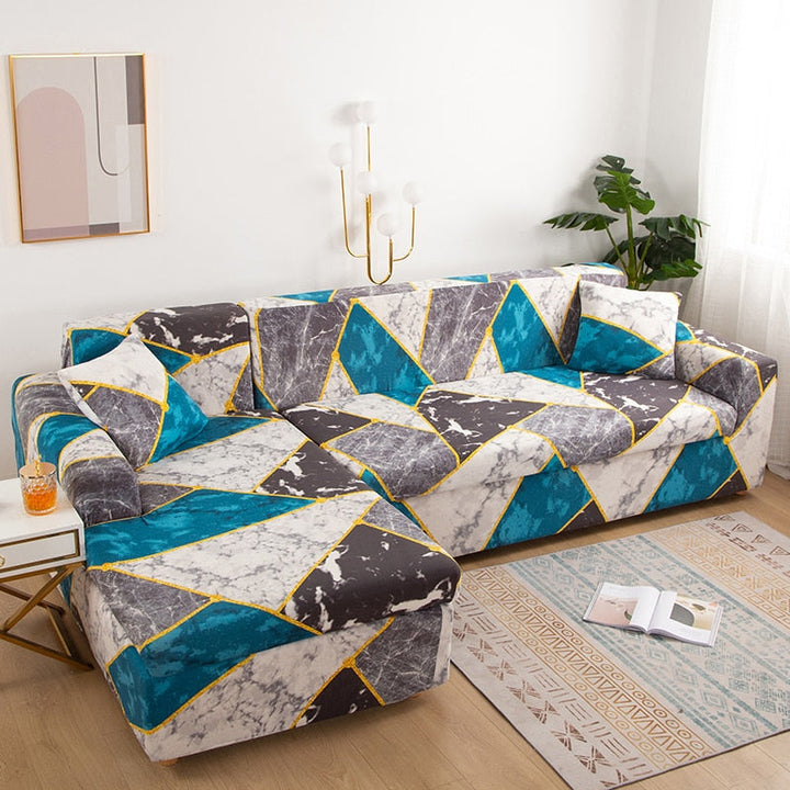 Modern Non-slip Colorful Elastic Sofa Cover | Bowlift